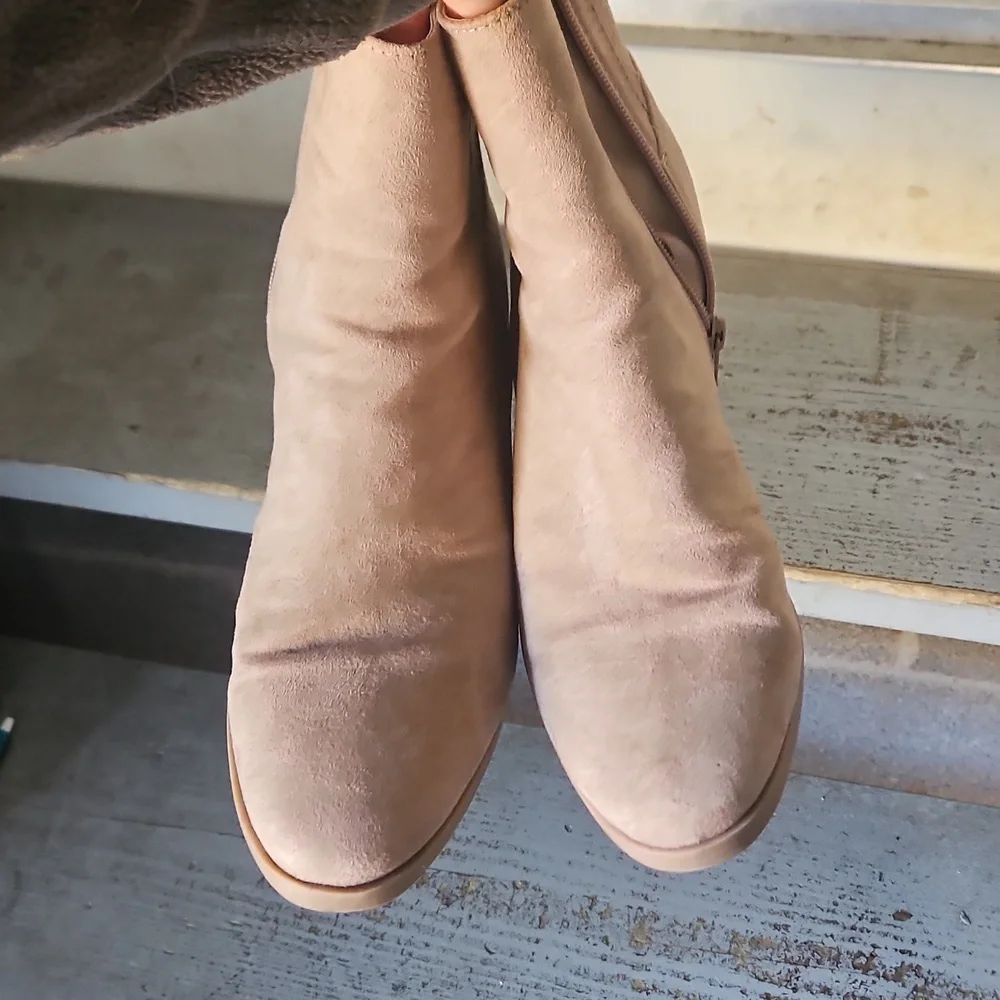 Target Women's‎ Beige Wedge Ankle Boots